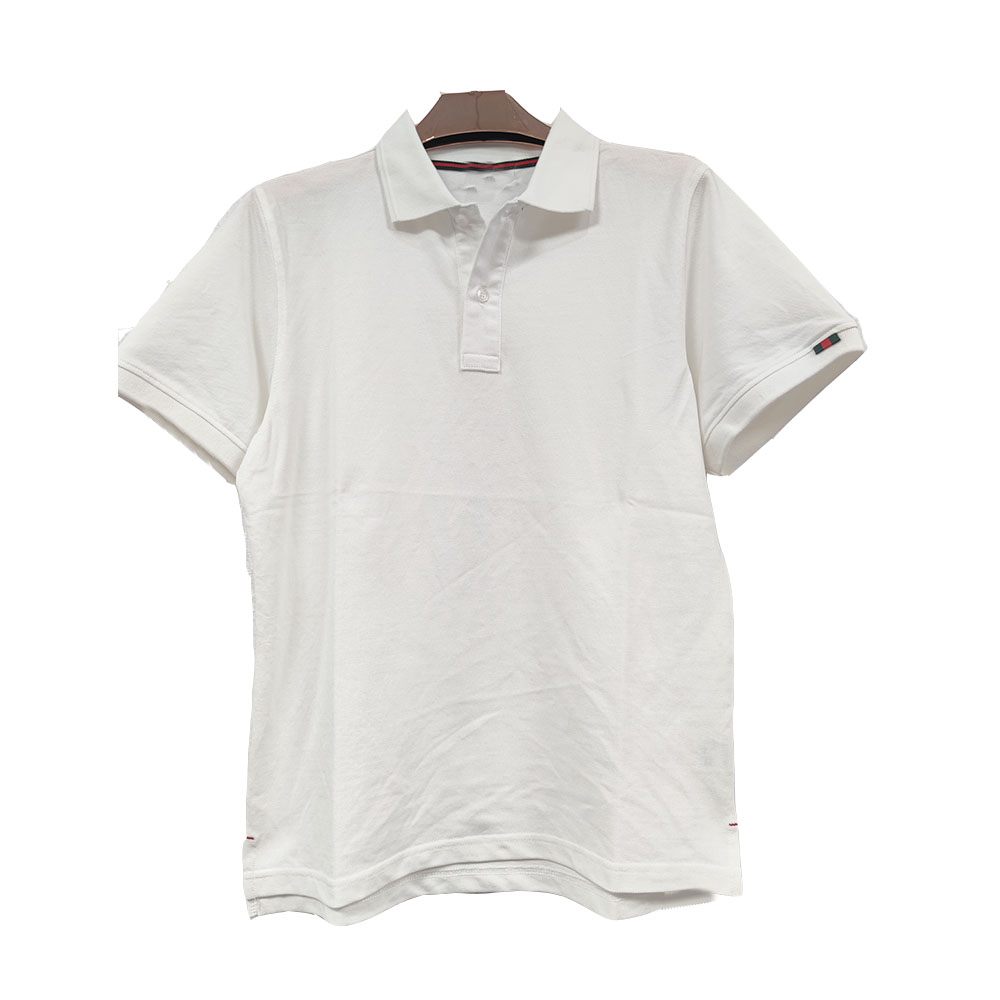 Custom 100% Cotton Plain Blank Summer Golf Men&#39;s Polo Shirt 