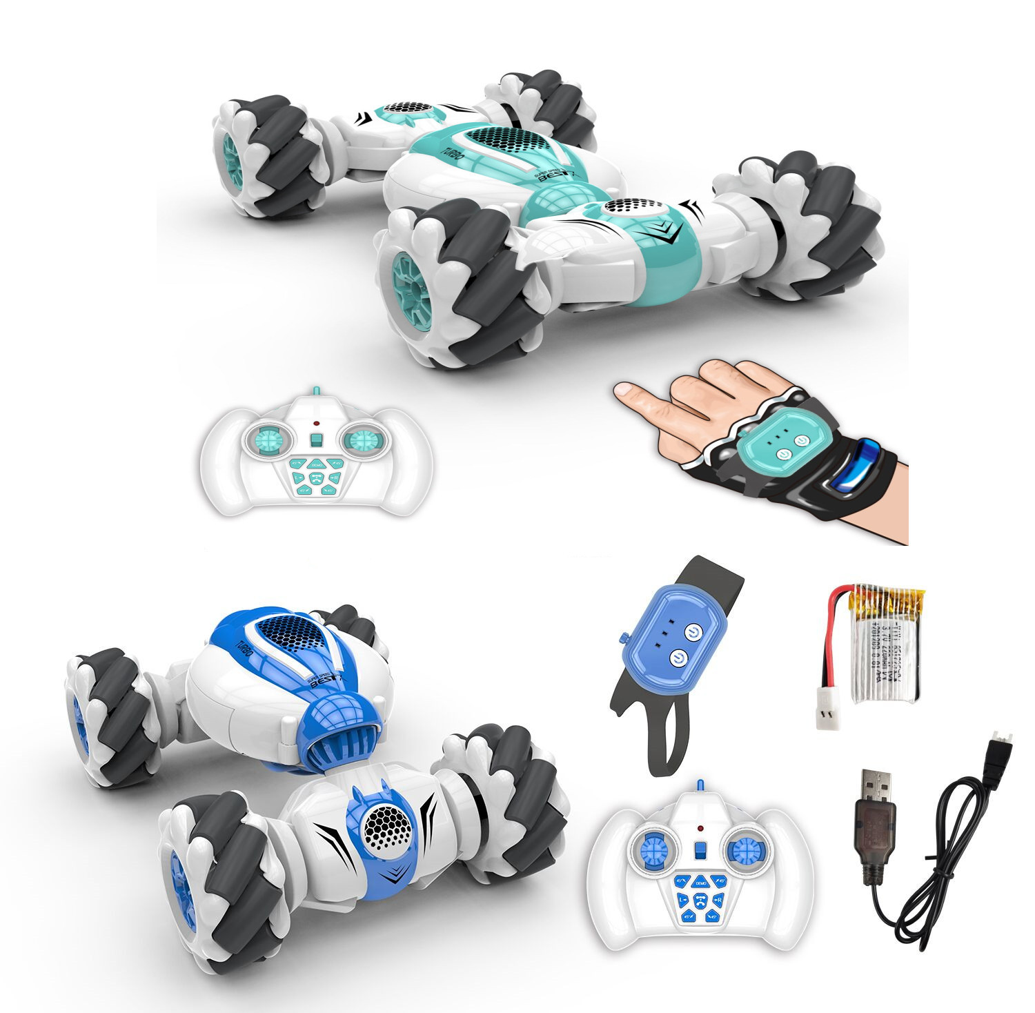 Hot Selling Deformation Gesture Remote Control Toy High-speed Remote Control Car 