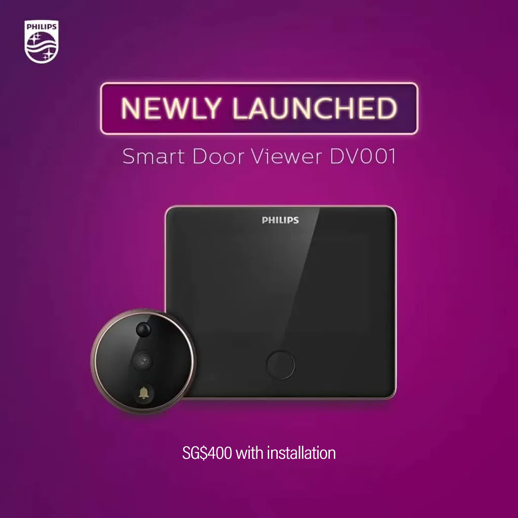 (READY LOCAL STOCK) SUPER PROMO Philips Door Viewer DV001 [FREE INSTALLATION]