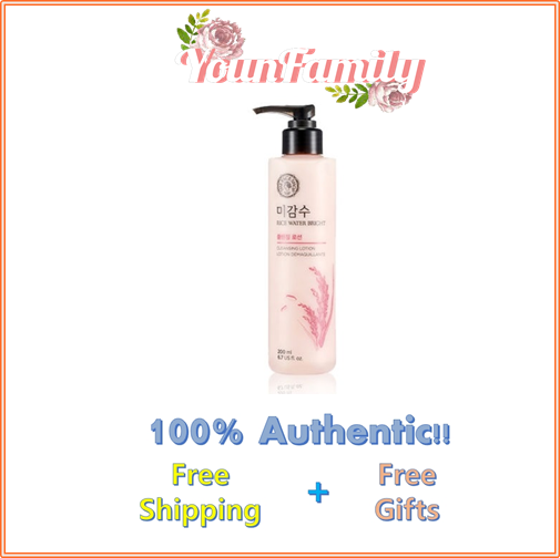 [The FACE Shop] Rice Water Bright Cleansing Lotion 200ml